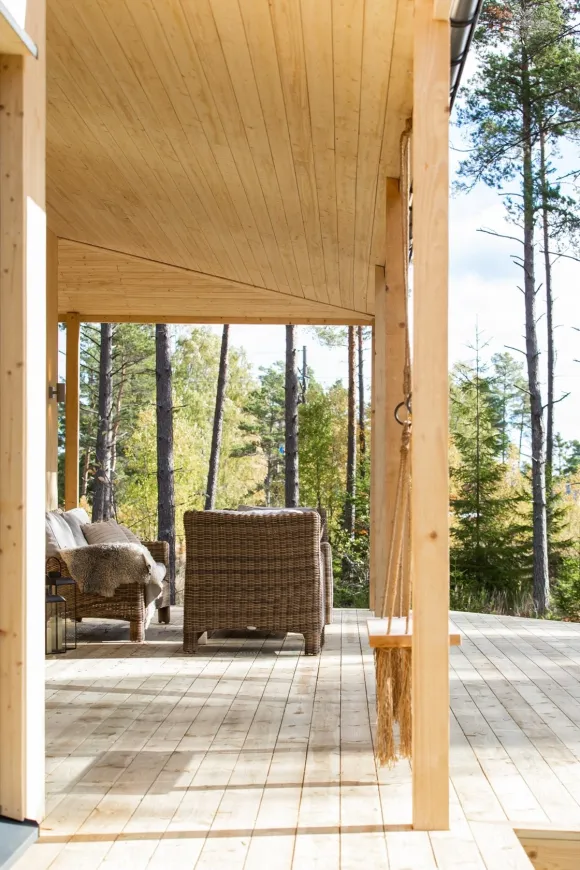 terrasse maison en bois