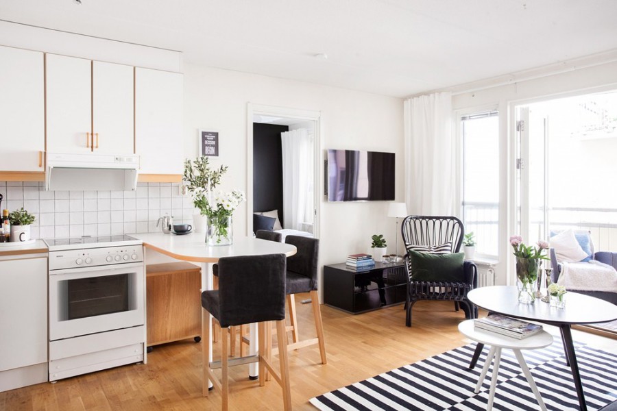 Un Appartement Classiquement Scandinave