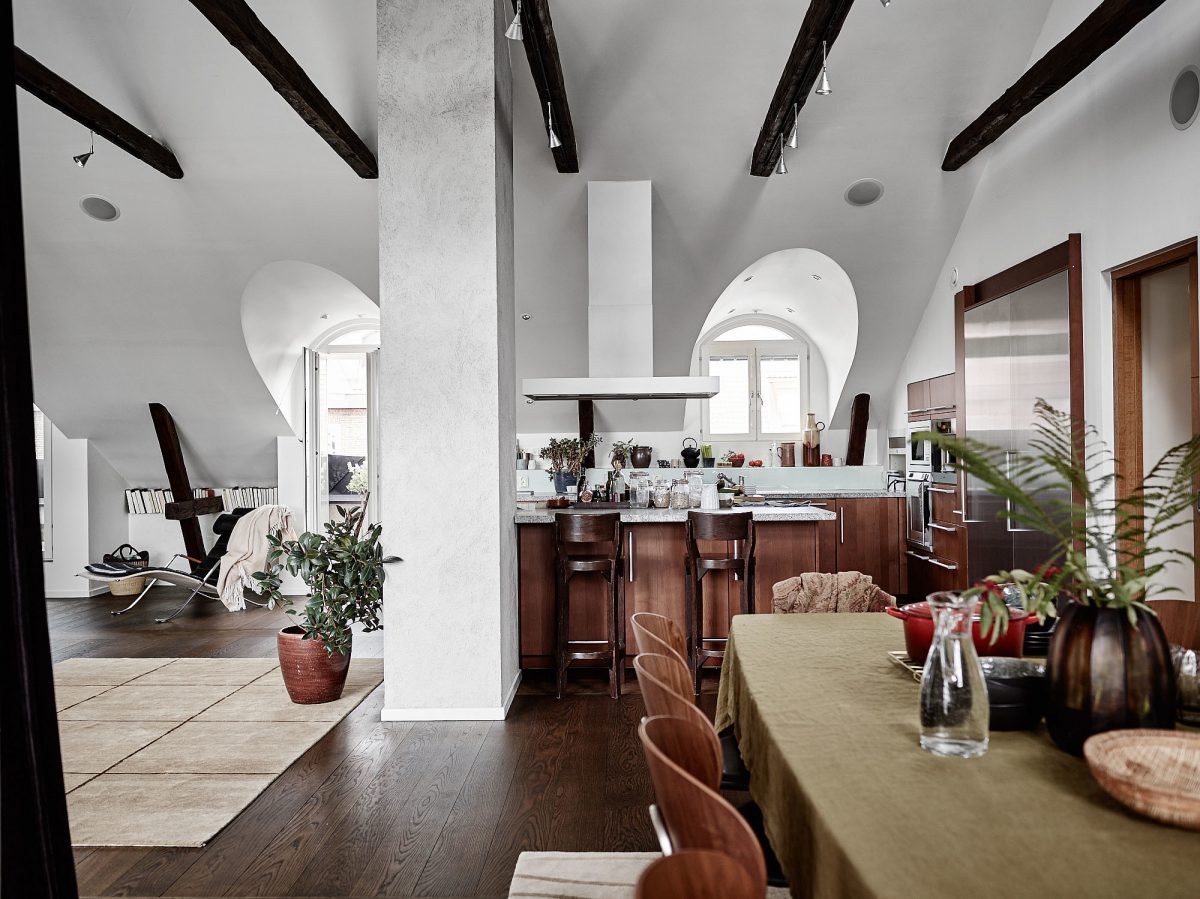 Photo inspiration: Visual Reference: Un Penthouse Aux Larges Volumes