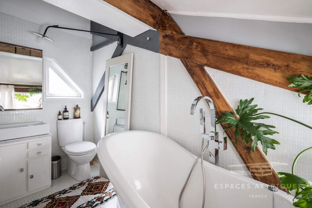 Un Mini Loft à Paris Dans Un Ancien Atelier