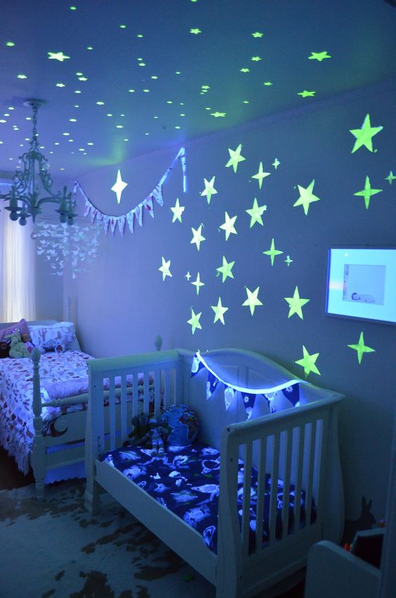 Quelle peinture phosphorescente pour décorer la chambre d'un enfant ?
