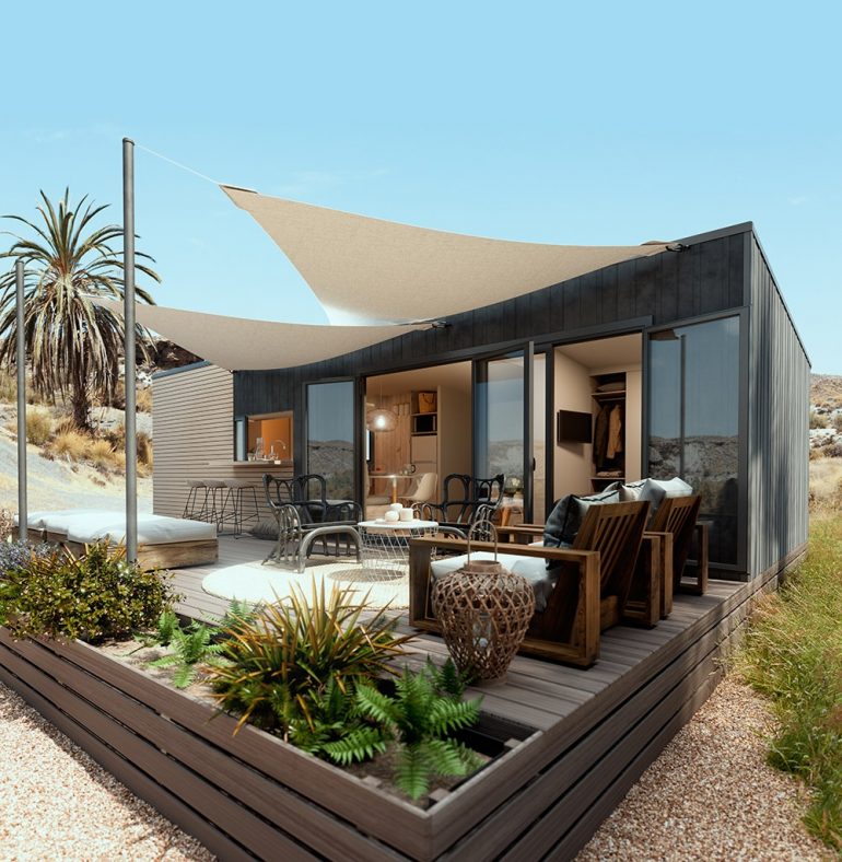 Découvrez cette tiny house très confortable pour 6