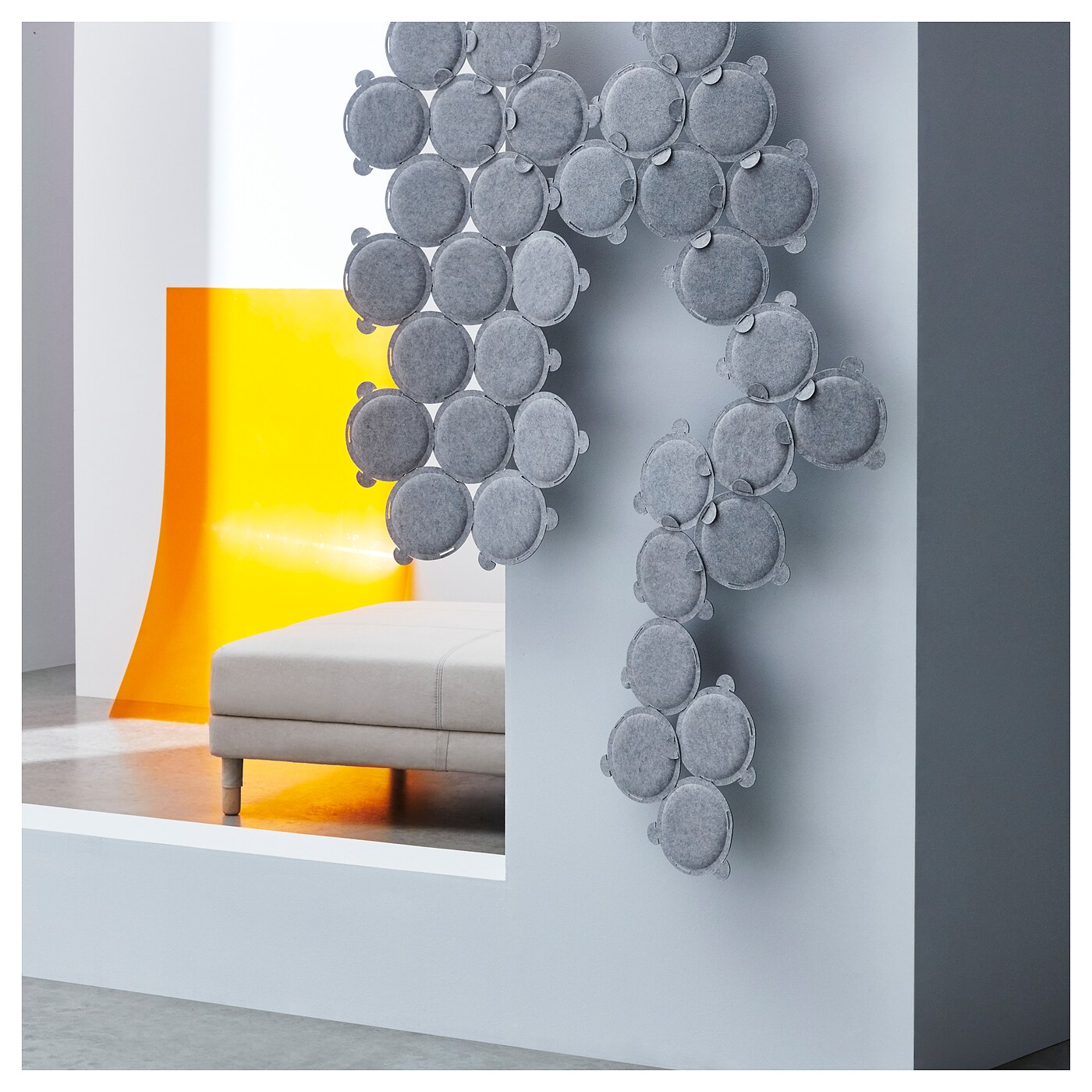 IKEA nouveautés panneau acoustique gris