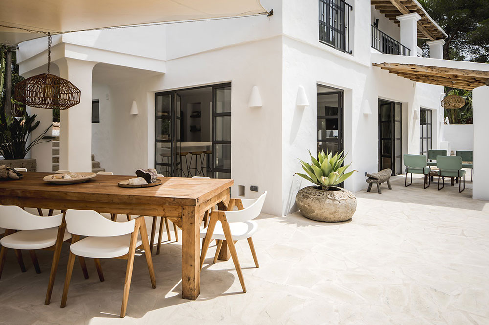 terrasse maison Ibiza