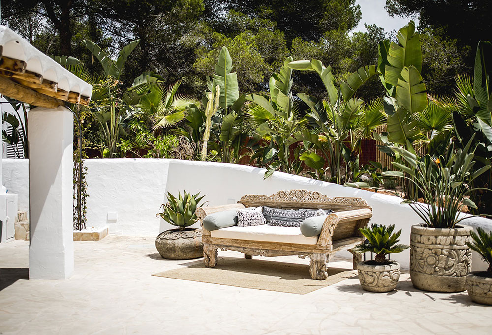 terrasse maison Ibiza
