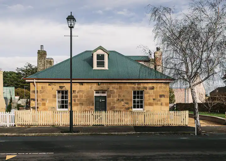 façade maison rénovée Tasmanie