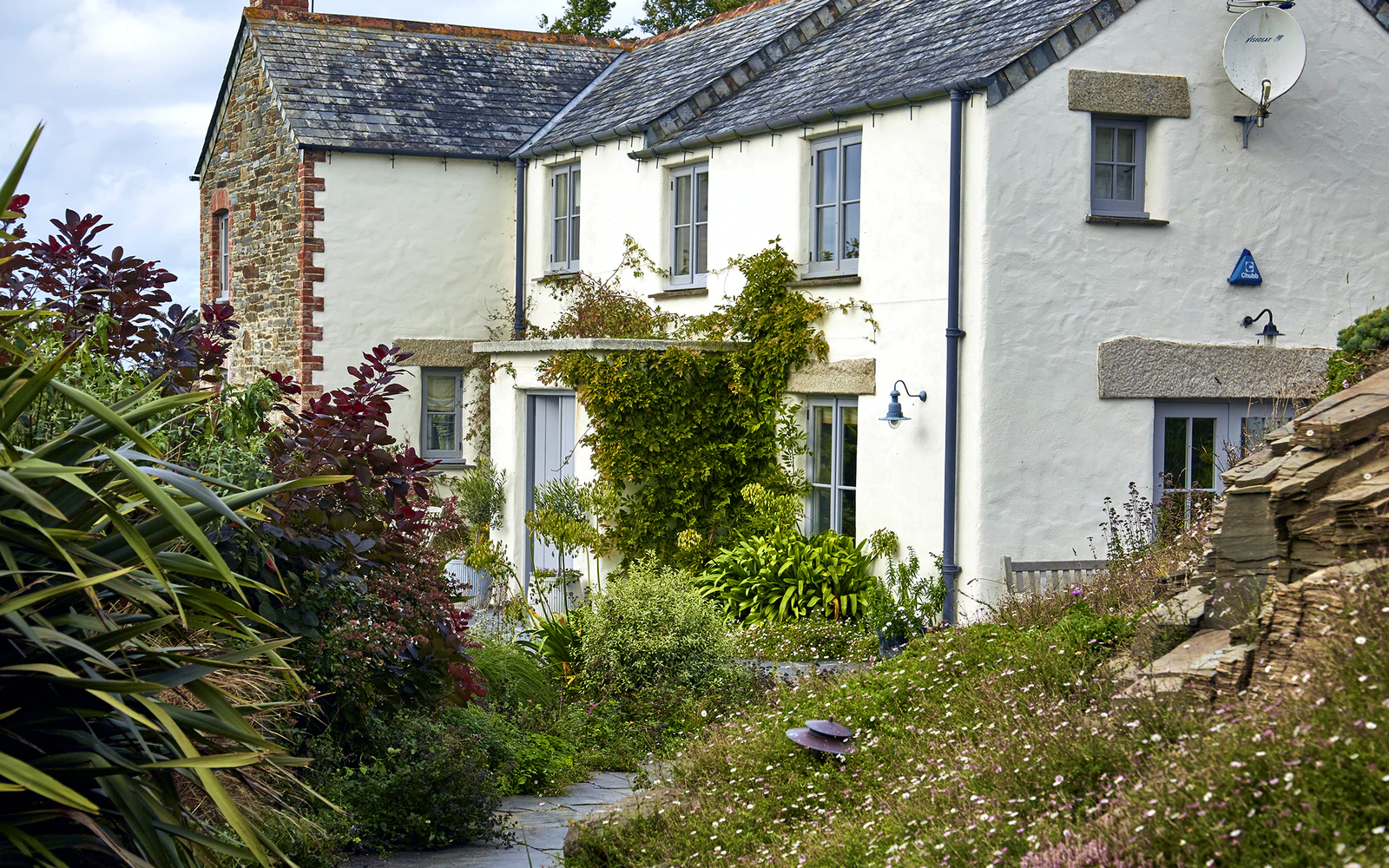 façade cottage anglais