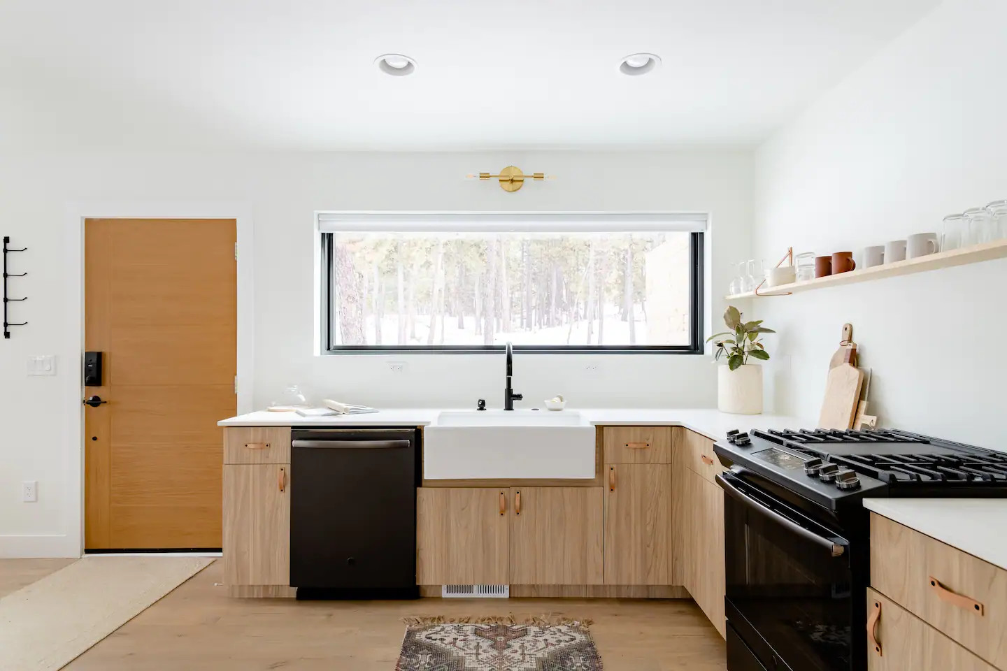 cuisine ouverte The loft House maison design en bois