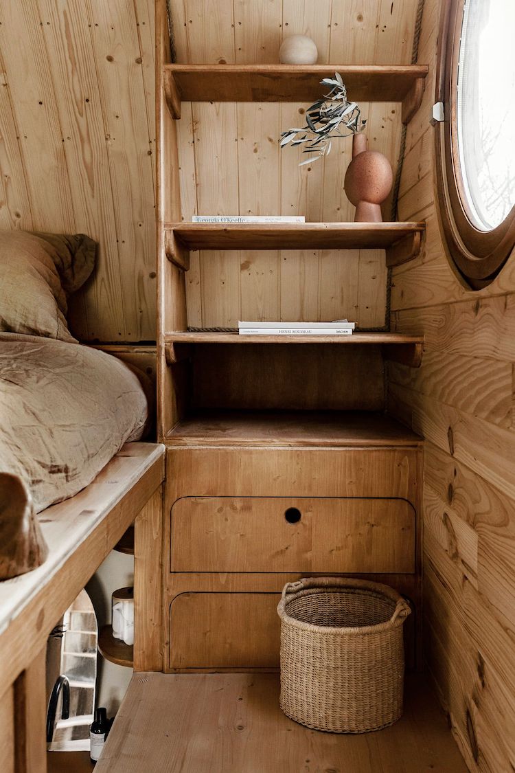 chambre mini maison en bois