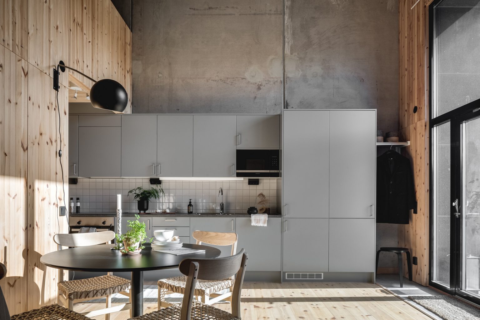 cuisine appartement design en duplex