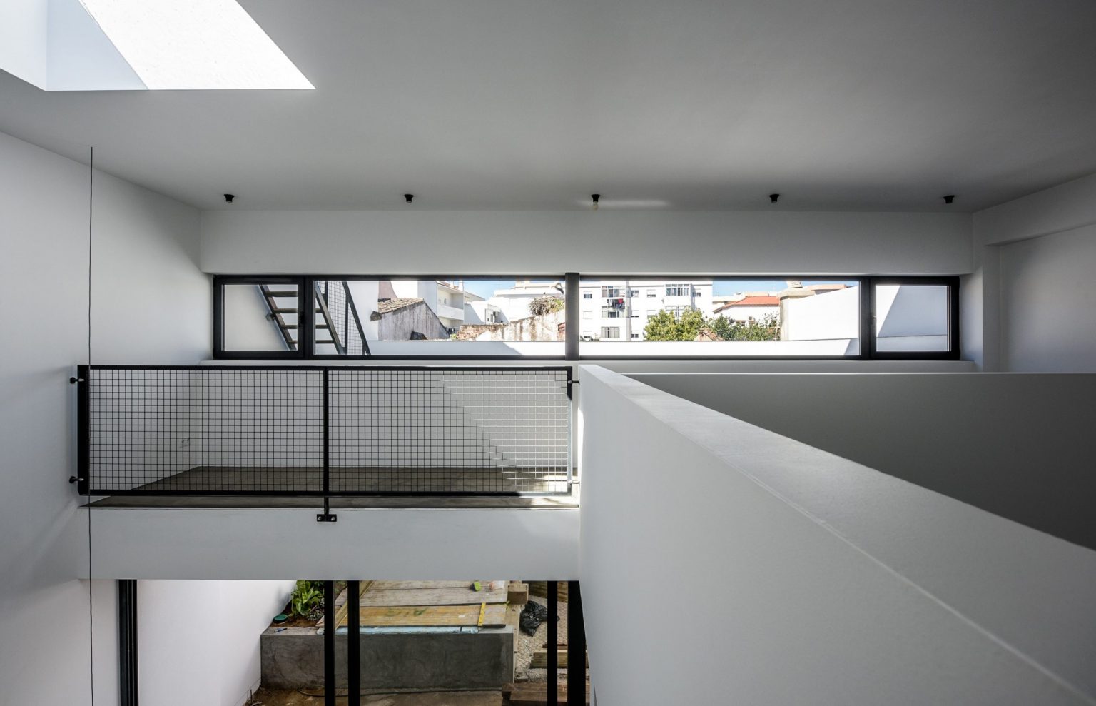 escalier béton maison architecte