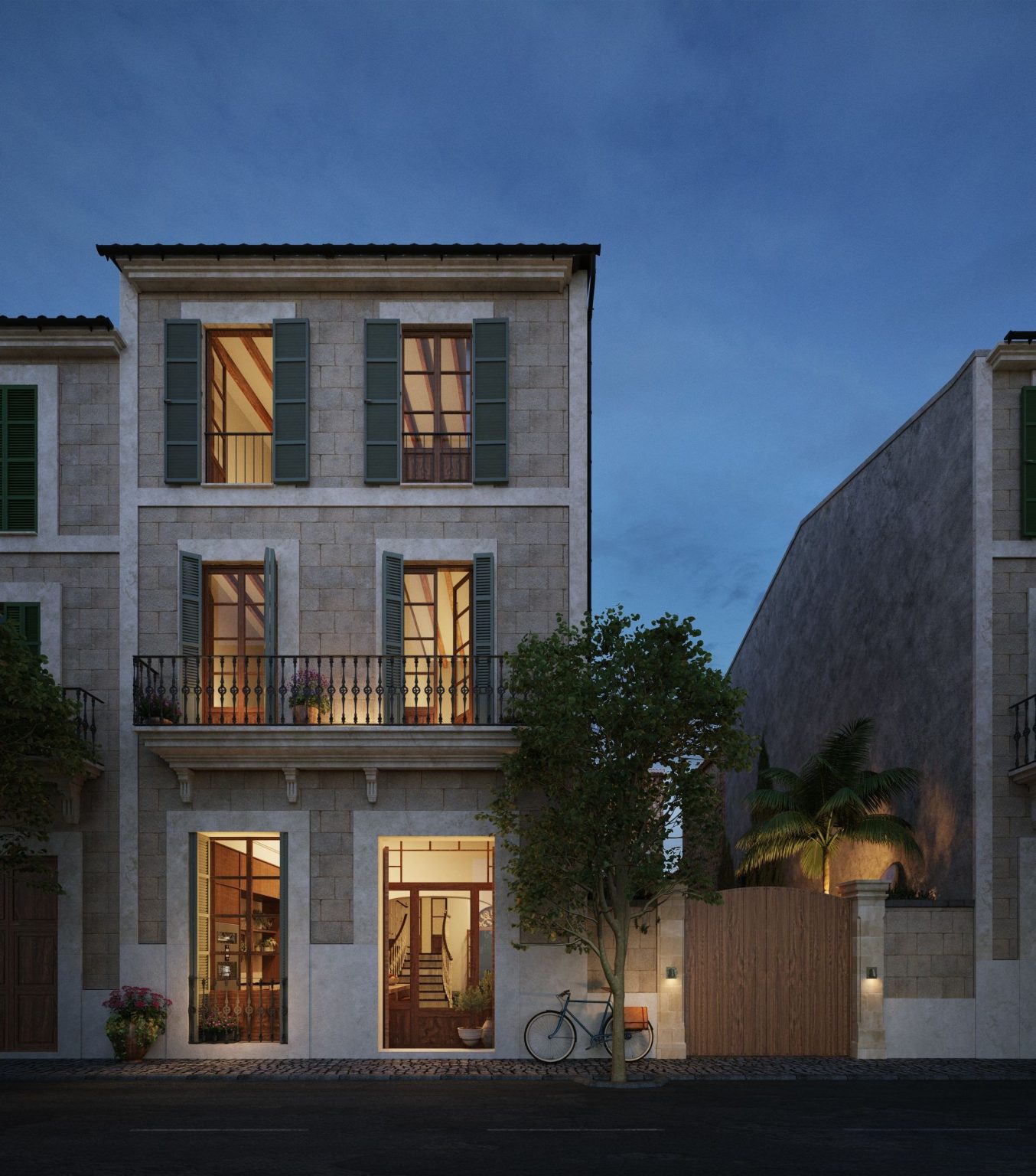 façade villa Mon Cor Berrow Projects