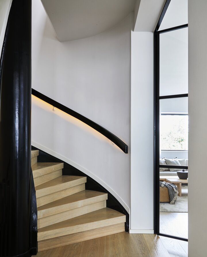 escalier en bois design