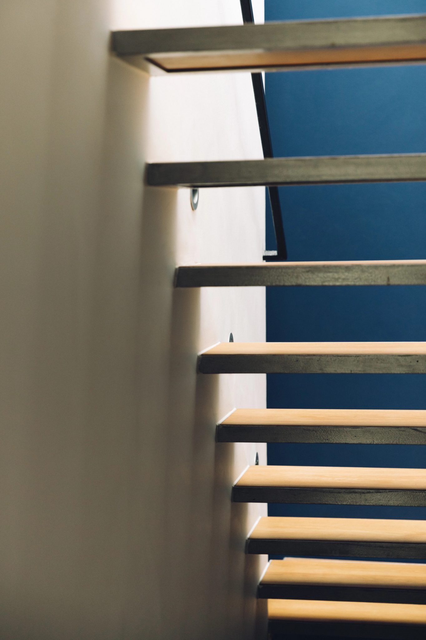 escalier design en bois
