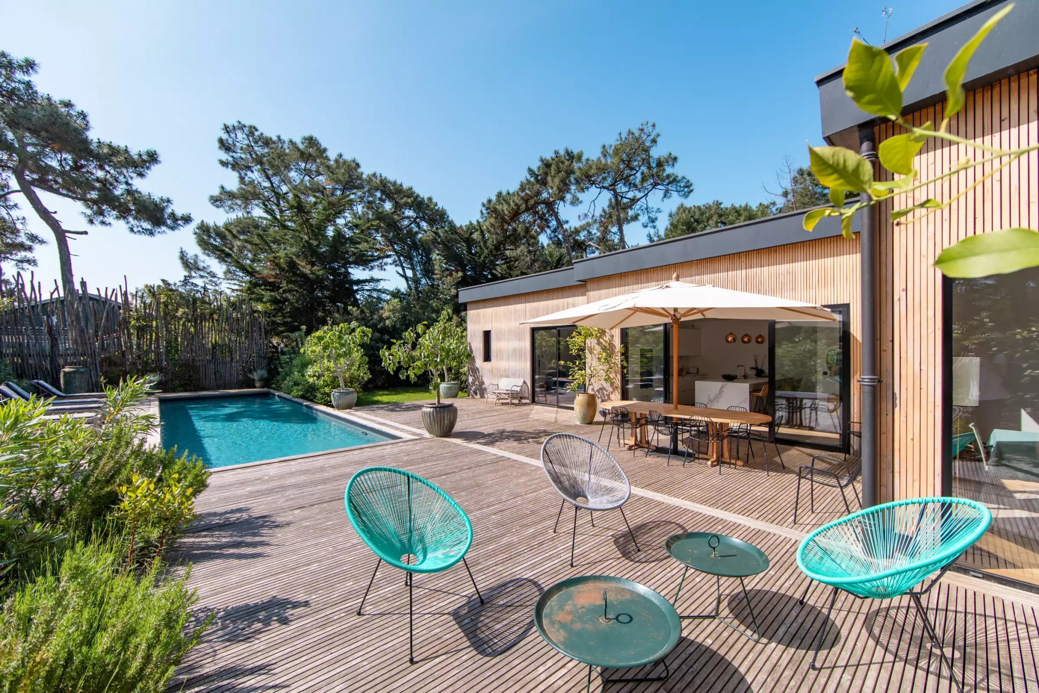 Une maison au design contemporain près des plages du Cap Ferret