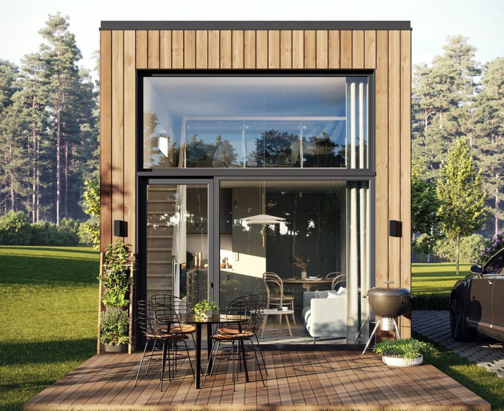 Une mini maison de 24m2 au sol peut être une maison idéale ! (avec plan)