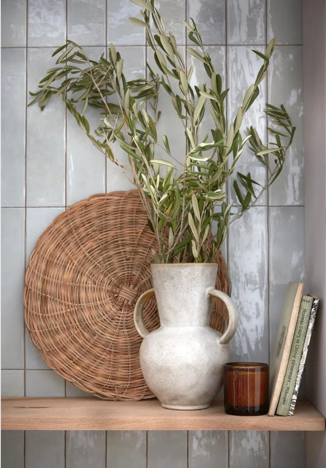 Pot en Verre Damajuana Artisanal 4L Motif rayé - Bouteille ou Pot en Verre de Style