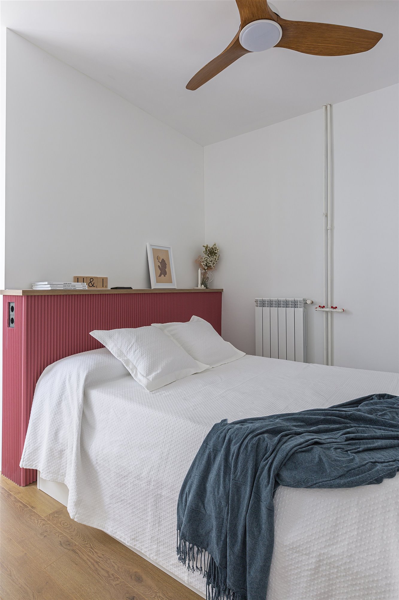 chambre tête de lit rose