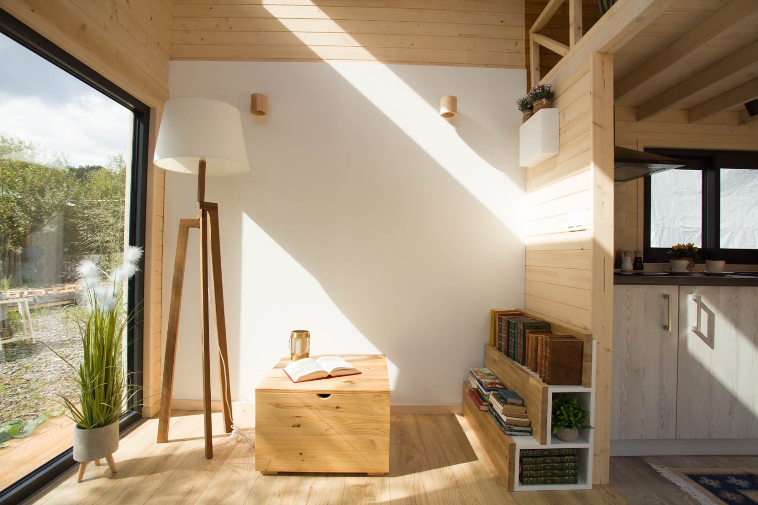 mini maison en bois de 30m2 française Papillon