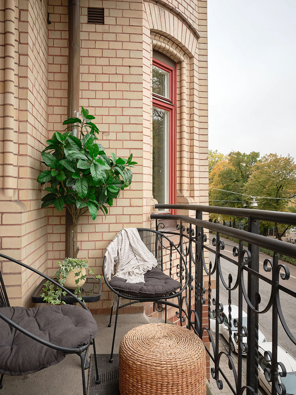 balcon studio en Suède