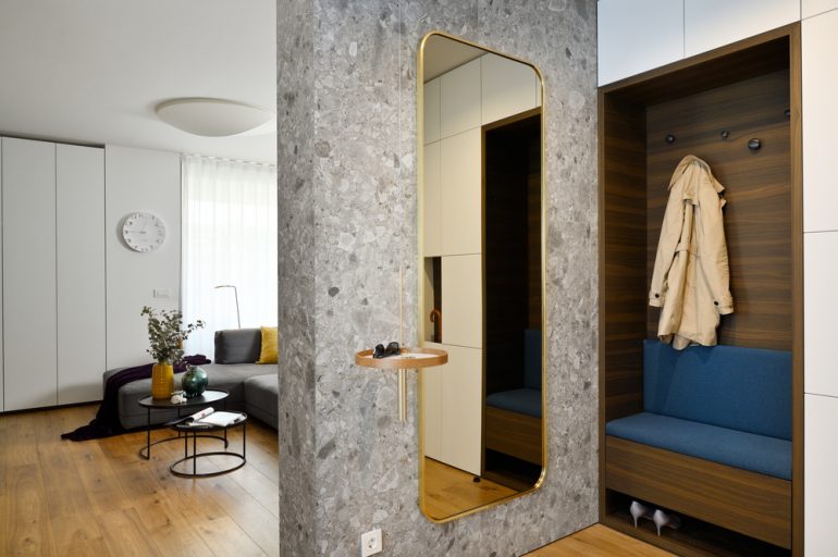 Cikonielf Plateau à Thé Plateau De Service Carré En Bois Massif De Plateau De Service De Casse