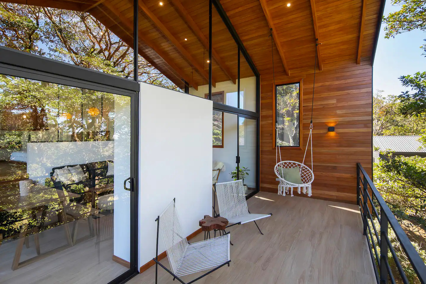 terrasse maison contemporaine en bois de 90m2