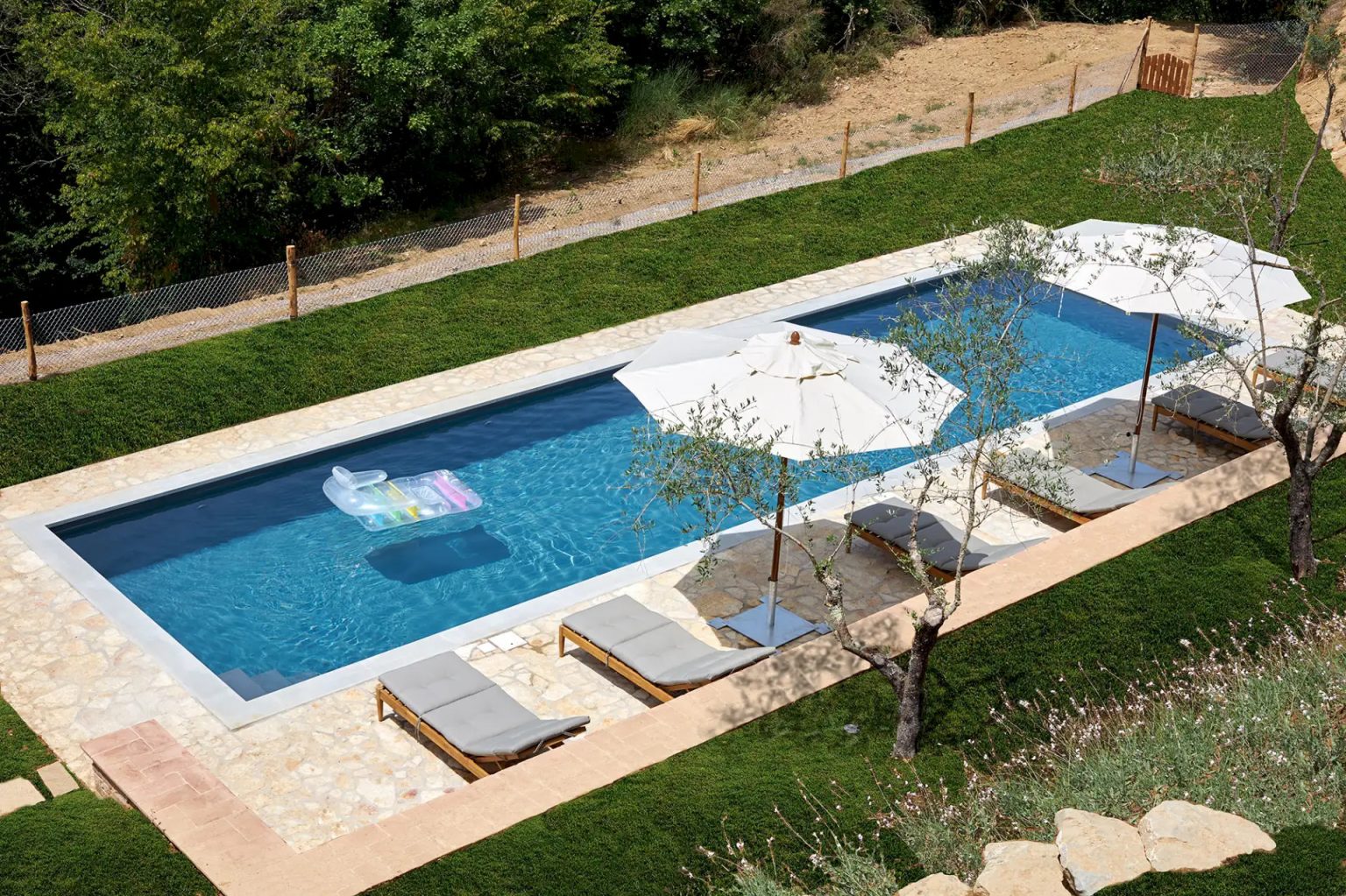 piscine maison Italie La Solda