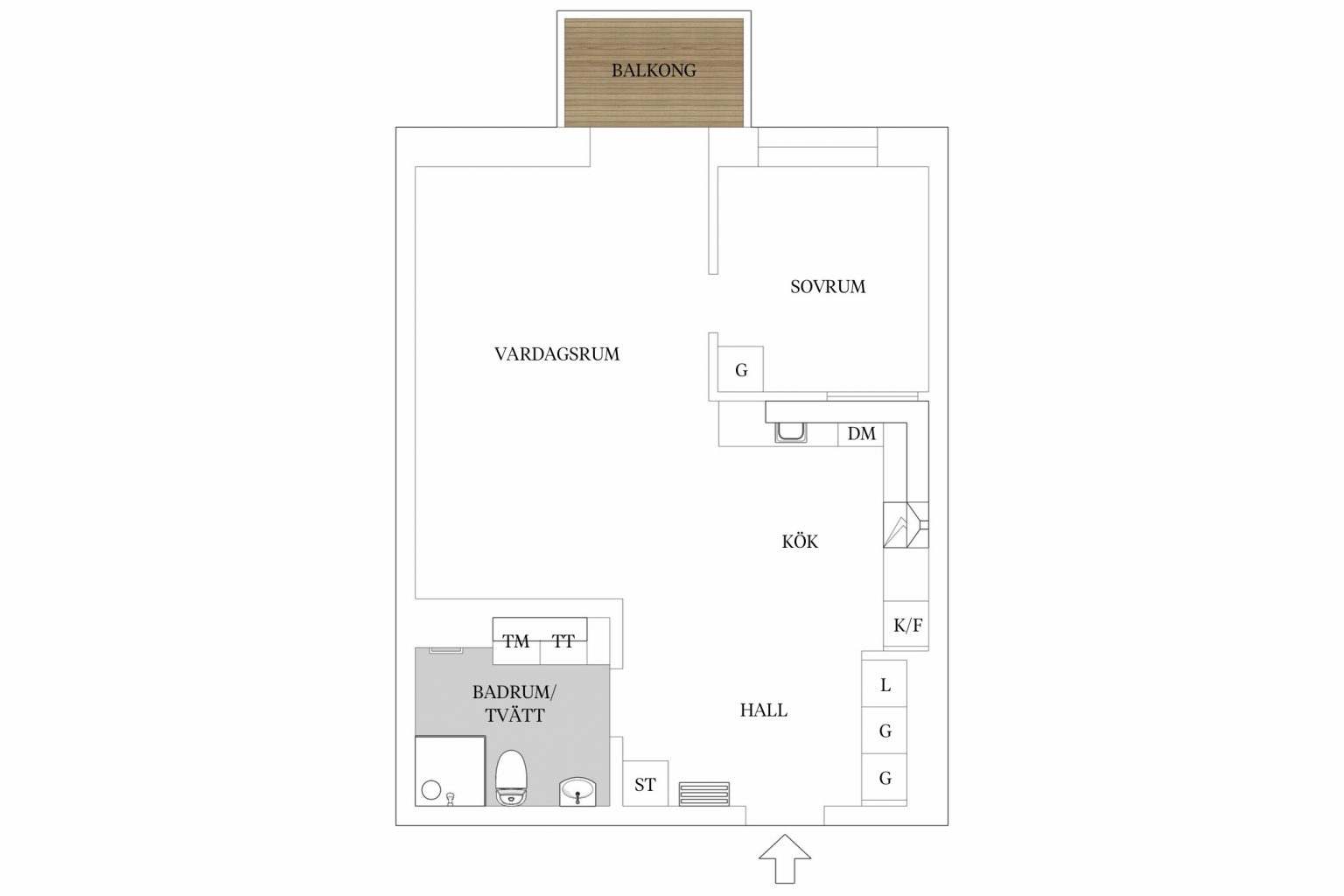 plan appartement 53m2 