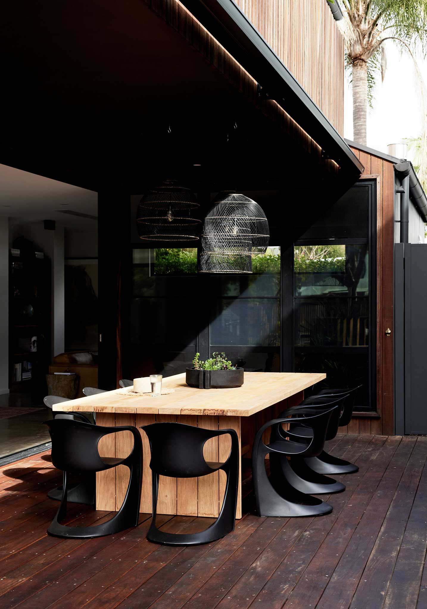 terrasse bois maison contemporaine
