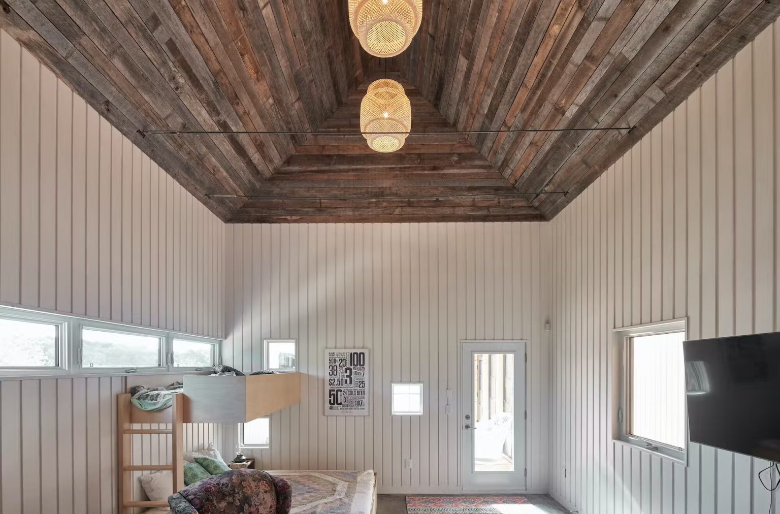 chambre enfant maison en bois de cèdre