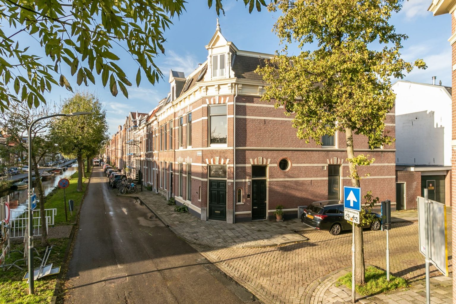 immeuble ancien en briques Pays-Bas