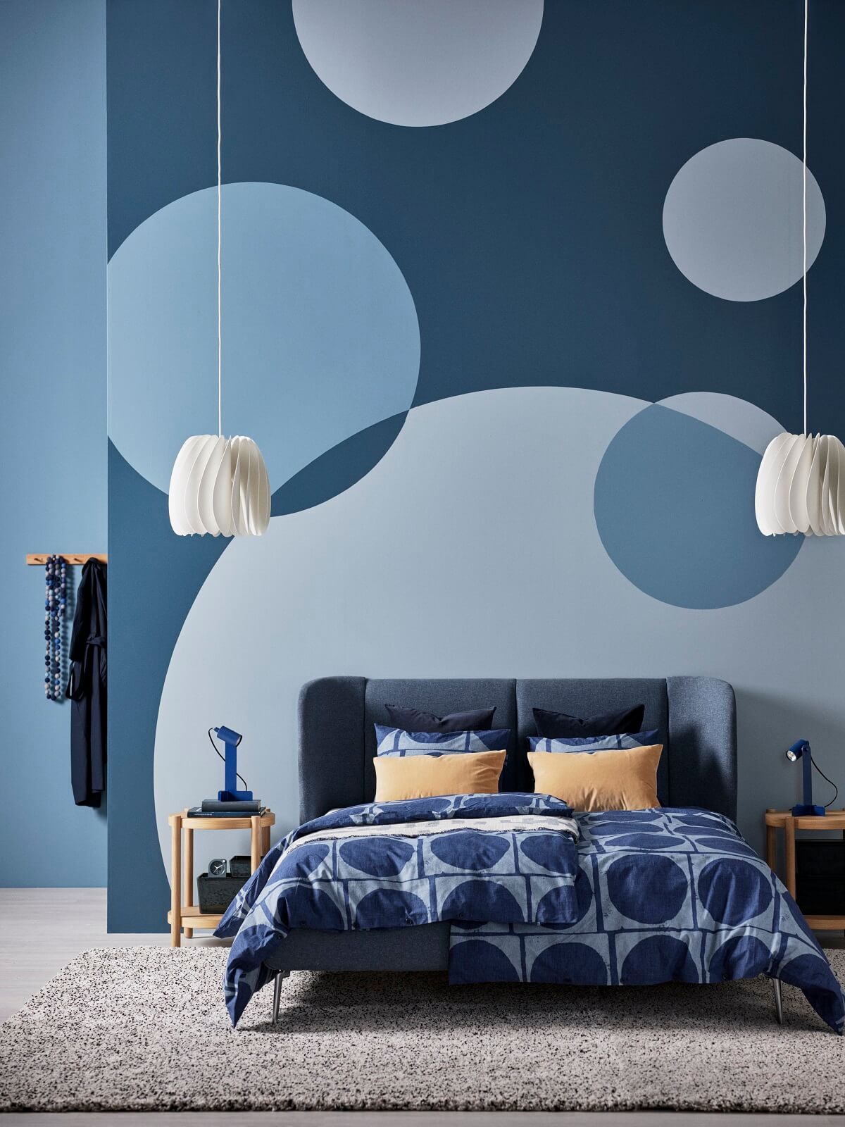 chambre bleue IKEA catalogue 2023