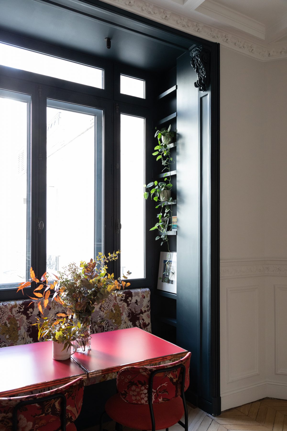 cuisine appartement haussmannien Paris décoration design