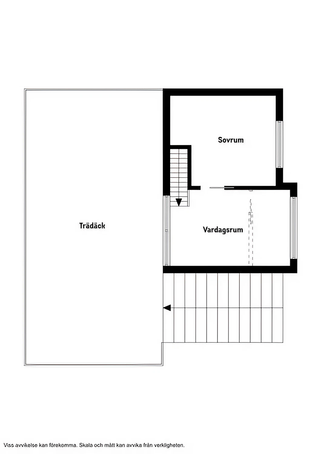 plan étage mini maison 42m2