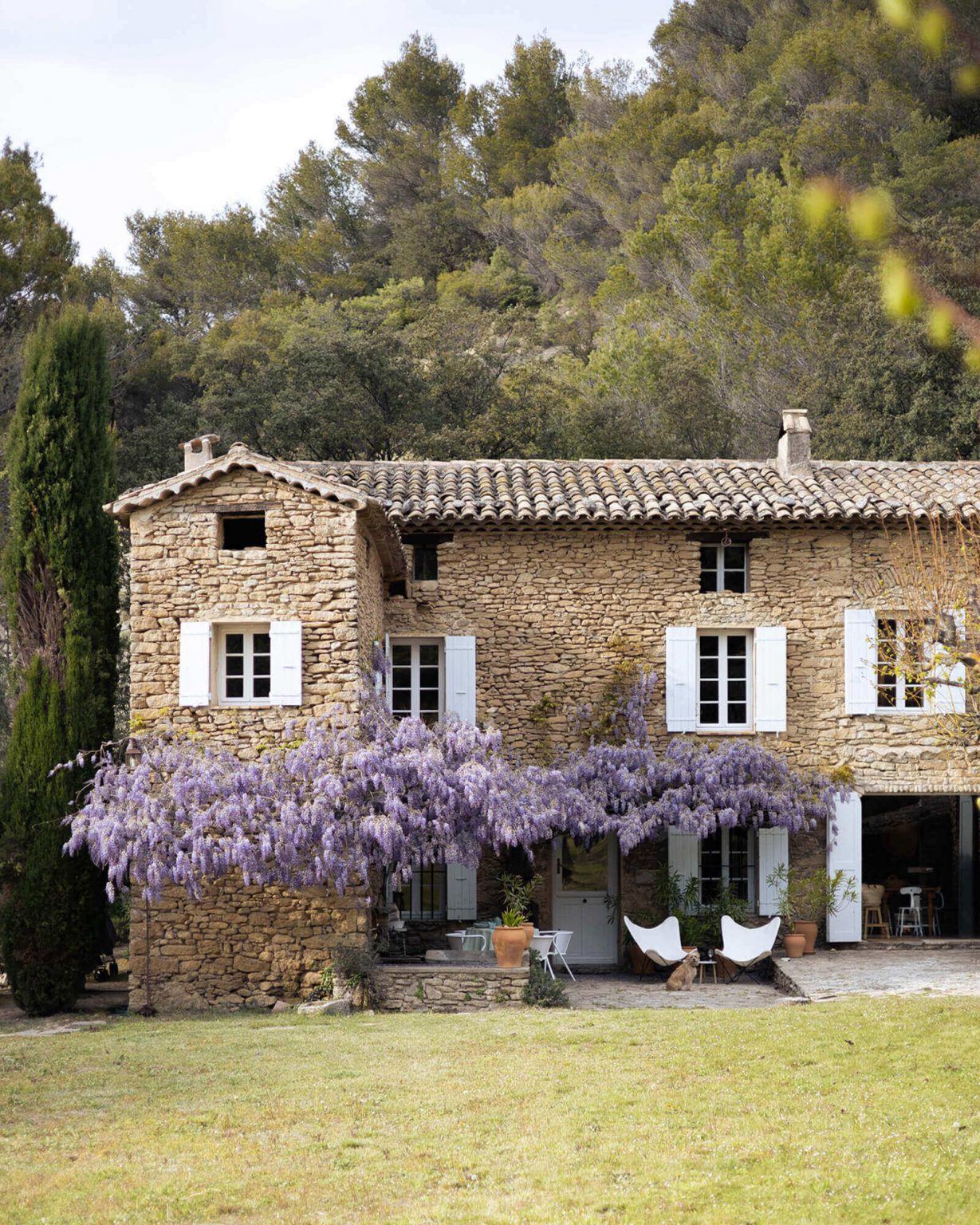 maison en pierre Le mas Couvaloup en Provence