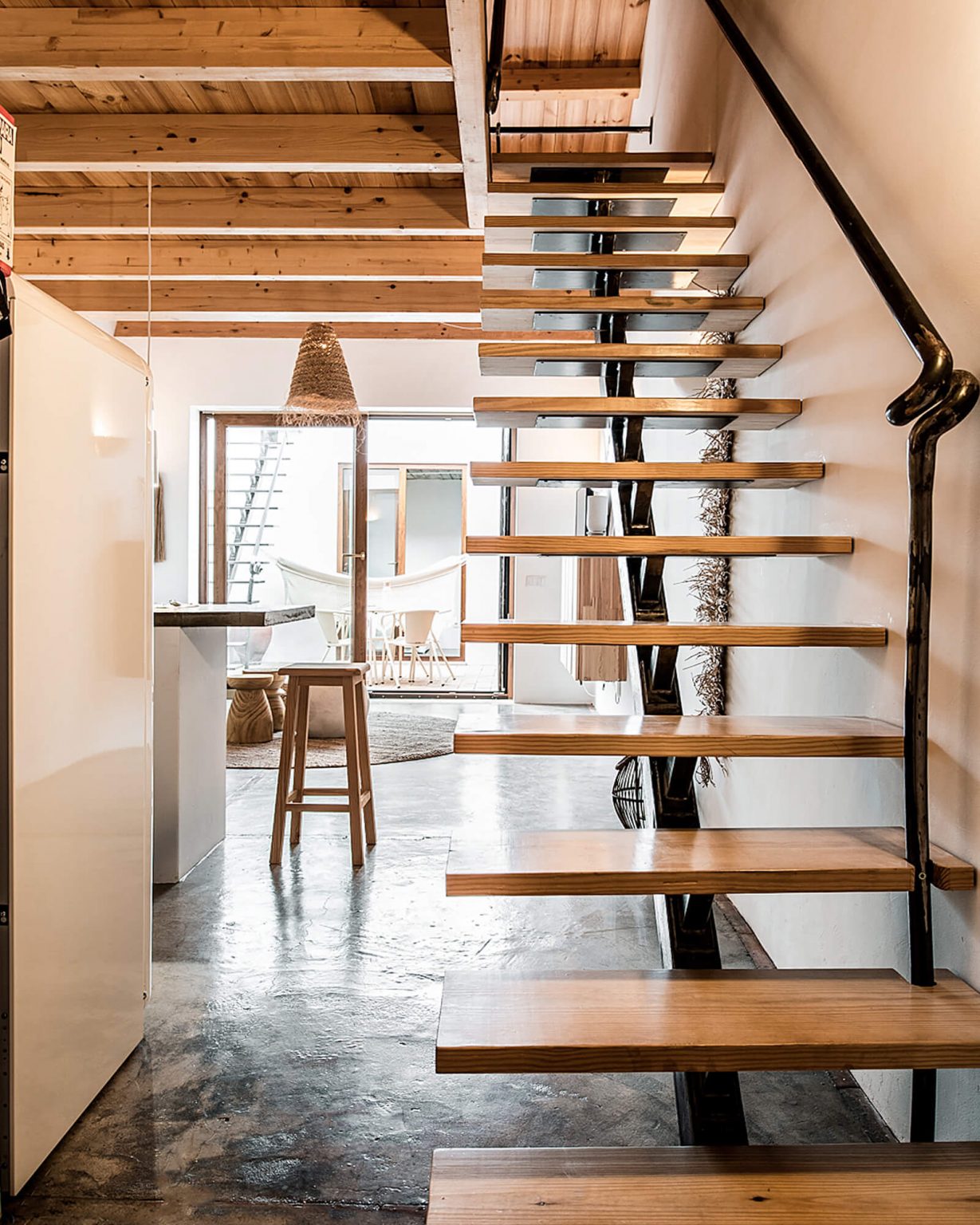 escalier bois design