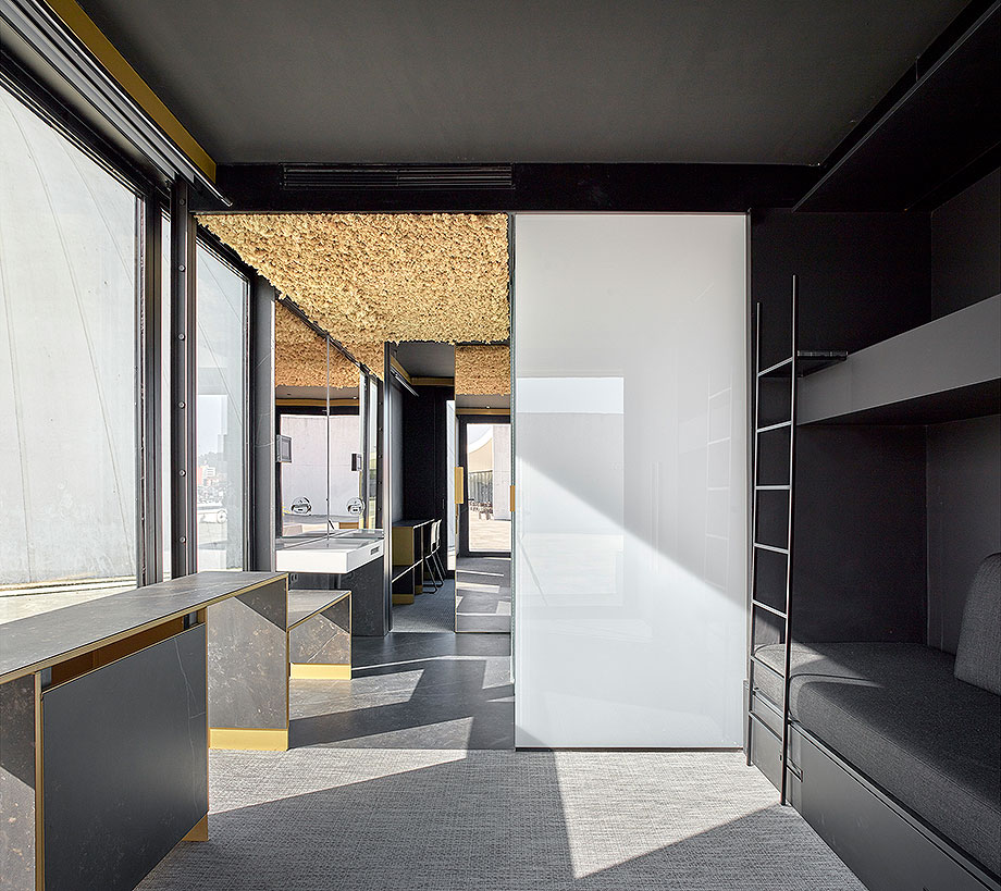 chambre lits superposés maison préfabriquée modulaire studio 2030