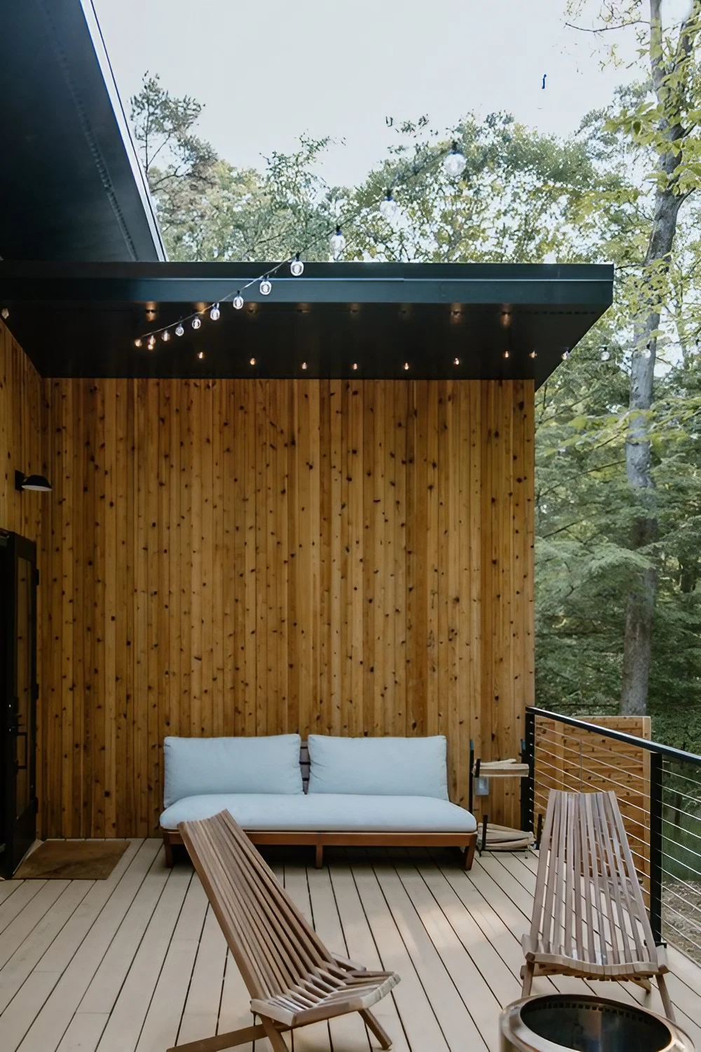 terrasse maison en bois