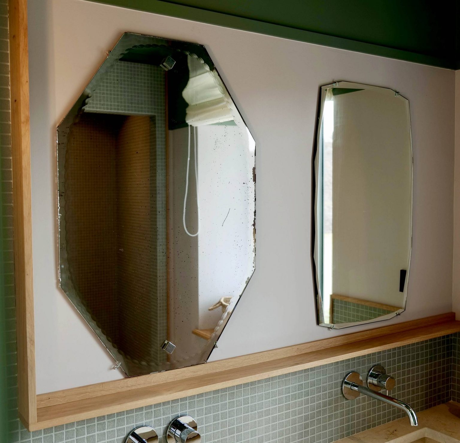 salle de bain vintage maison de campagne France