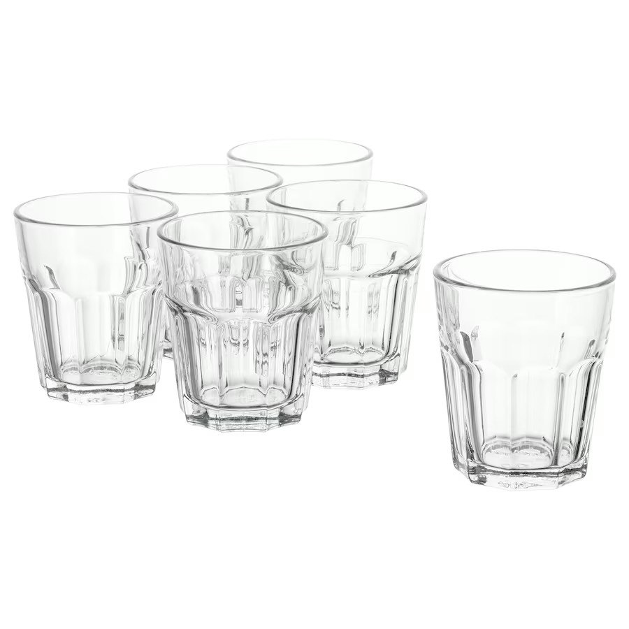 verres transparents simples