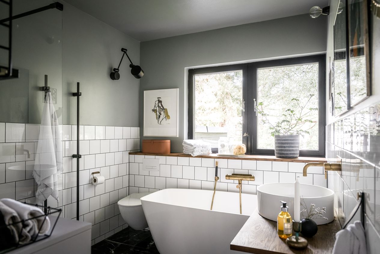 salle de bain décoration scandinave