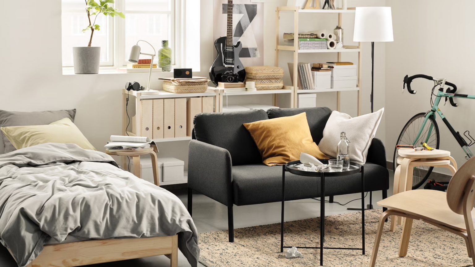 studio aménagé par IKEA