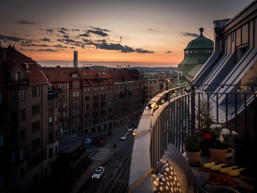 balcon appartement décoration scandinave