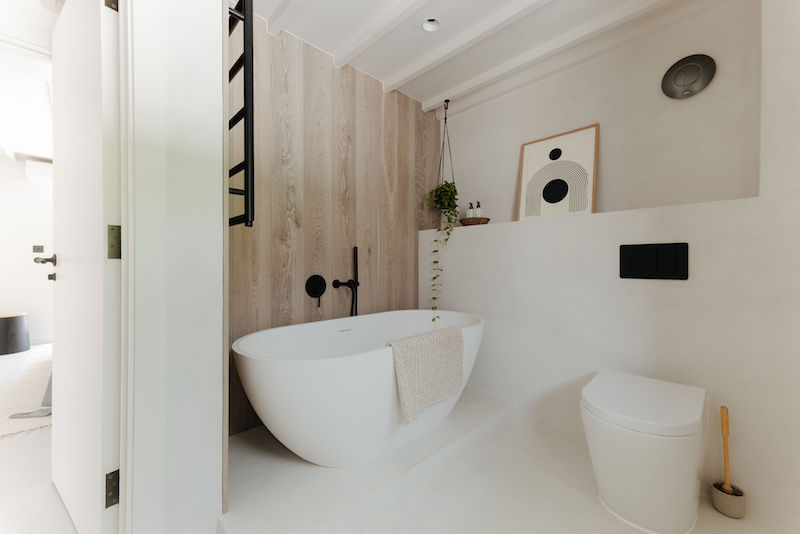 salle de bain décoration naturelle design
