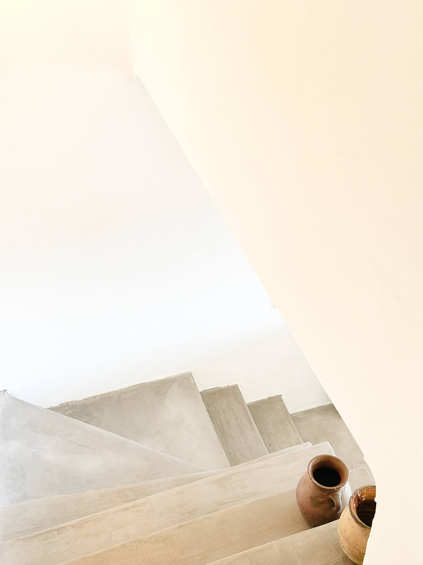 escalier design en béton