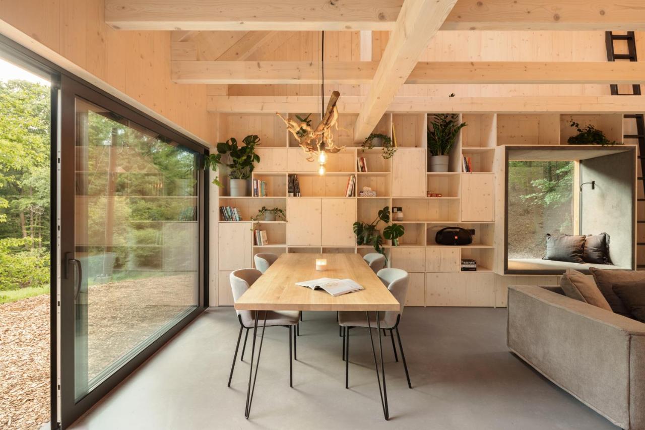 salon décoration design maison en bois Hytta