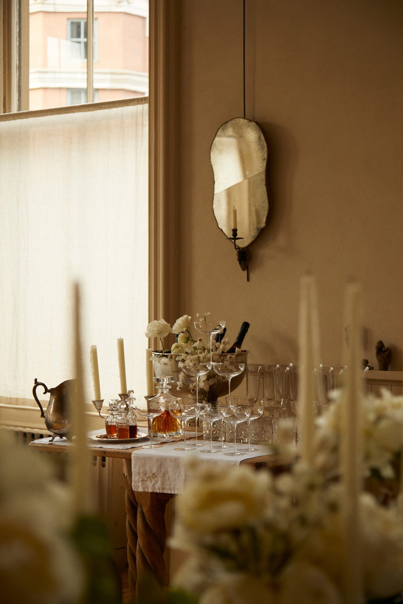 décoration de la table du Nouvel An Zara Home