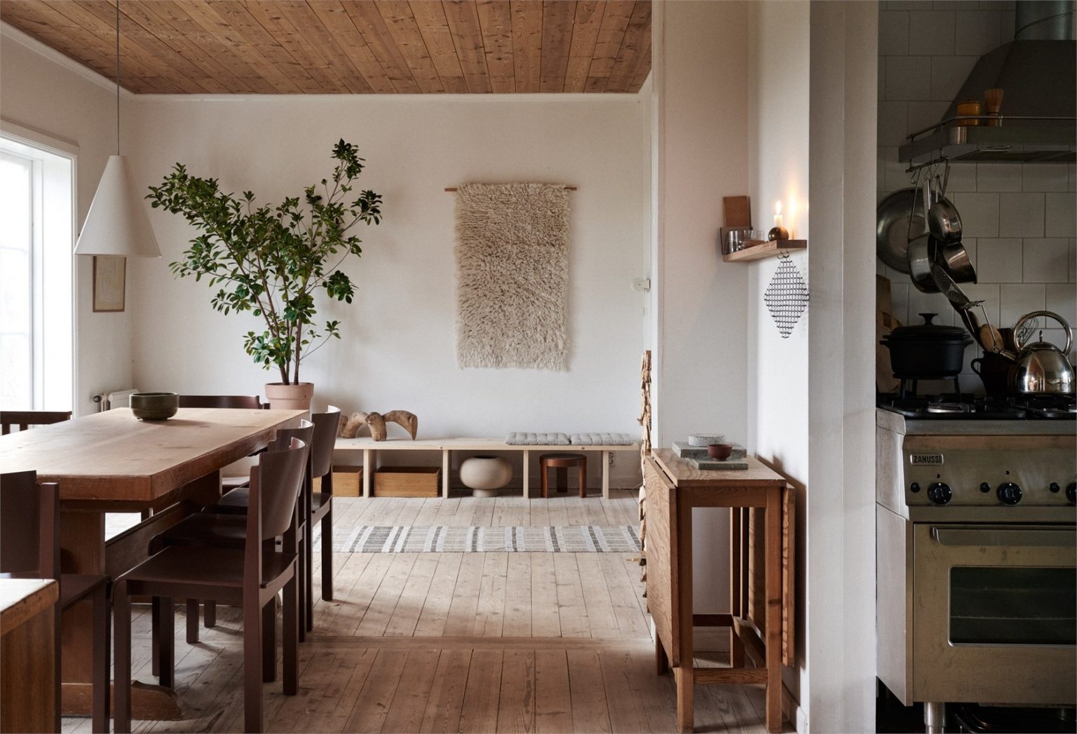 salle à manger maison décoration scandinave