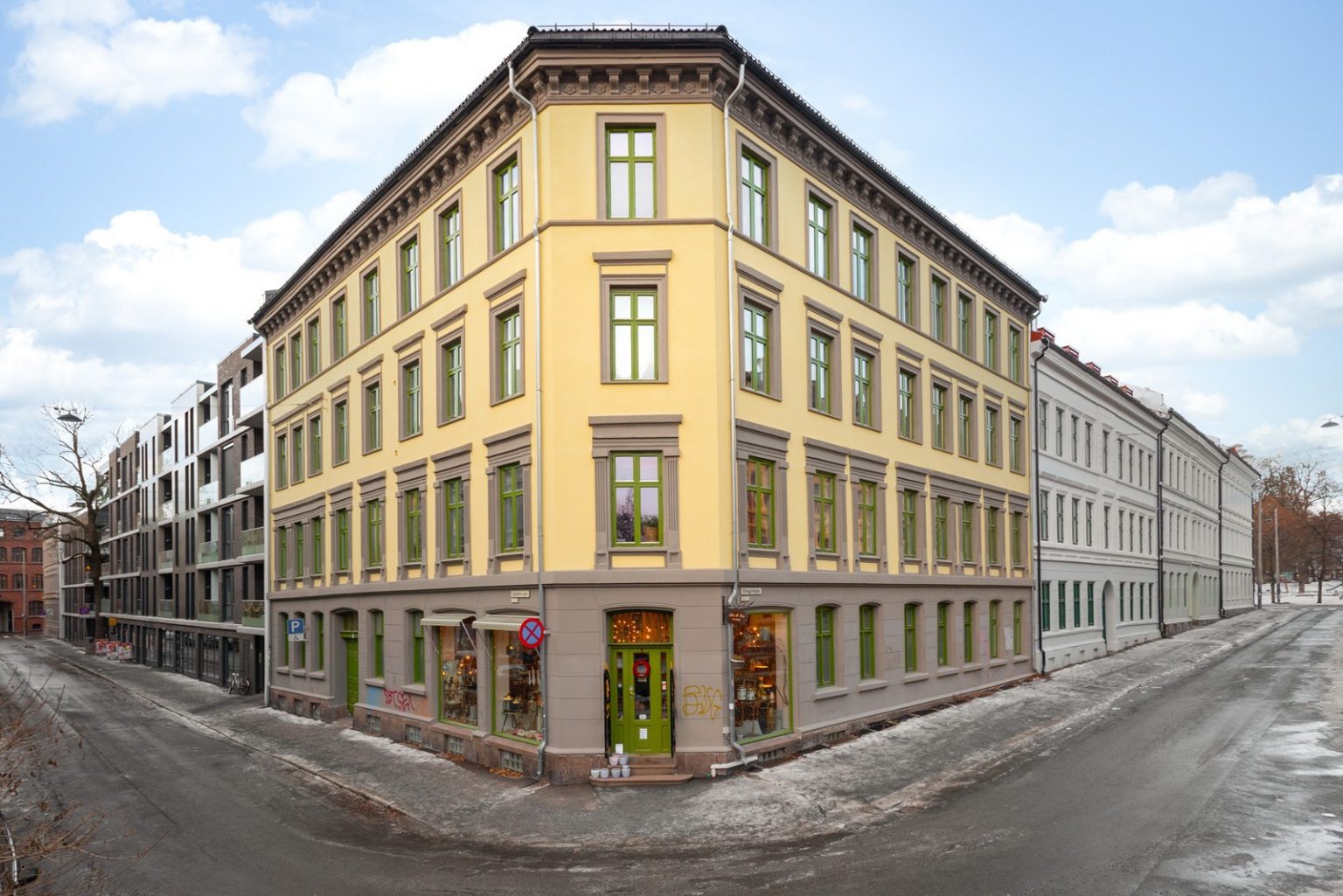 immeuble 19e siècle Oslo