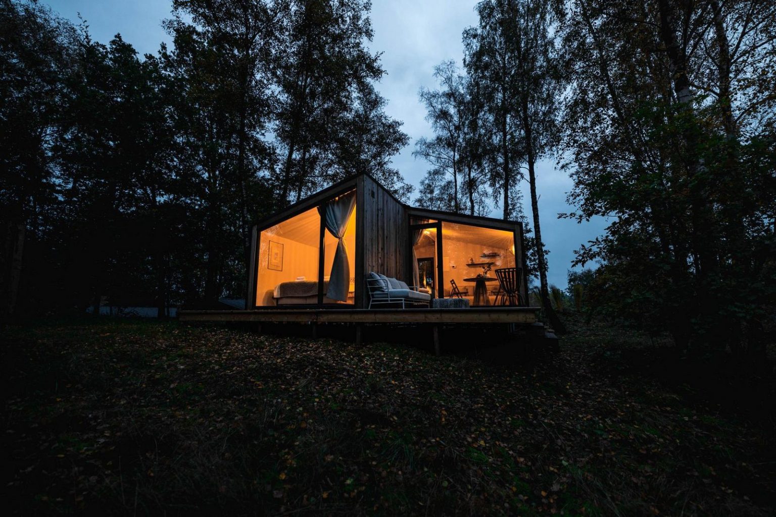 petite maison en bois pour deux